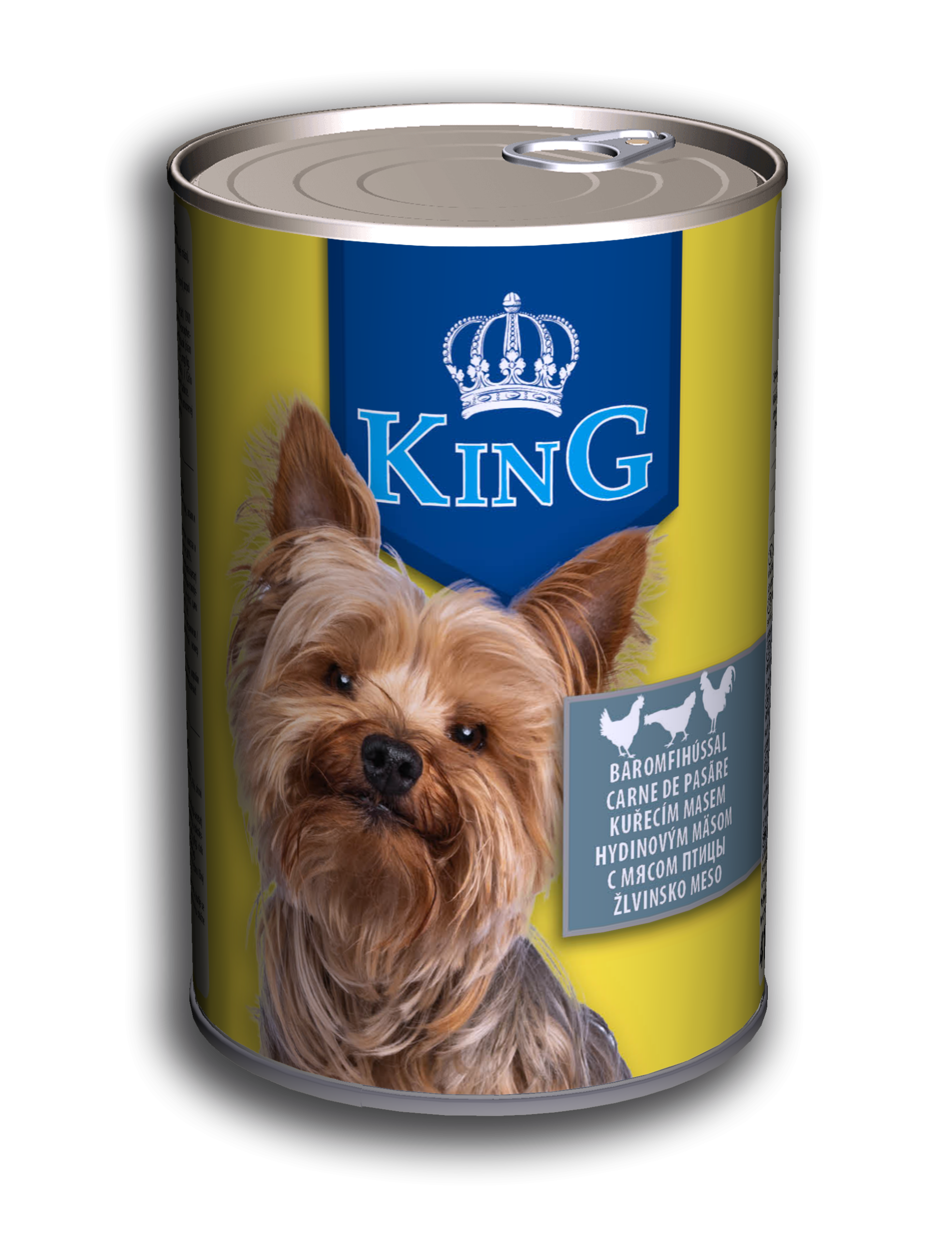 Baromfihúsos kutyakonzerv 415g